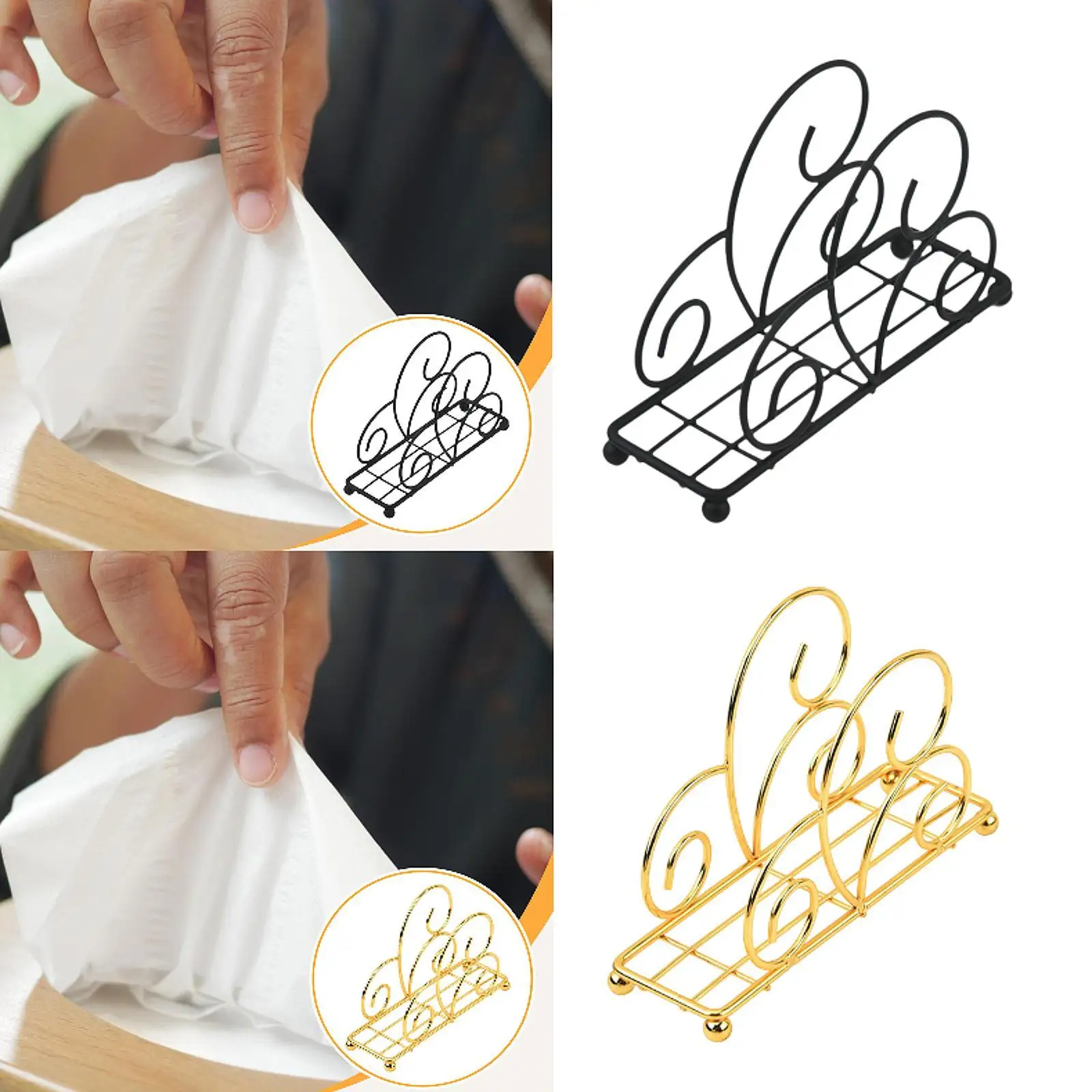 Napkin Holder Paper Towel Holder Tabletop Home Decoration Tissue Storage Iron
Napkin Holder Paper Towel Holder Tabletop Home Decoration Tissue Storage Iron