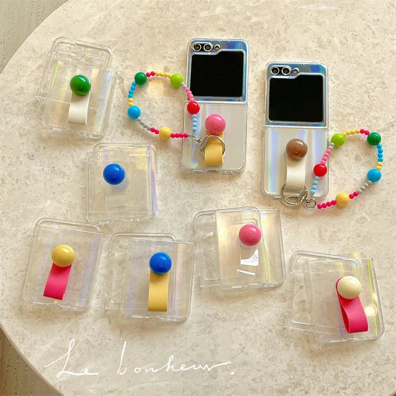 Colored Candy Ball Chain Phone Case for Samsung Galaxy ZFlip3 ZFlip4 ZFlip5 ZFlip6 Hard PC Back Cover for ZFlip6 Case Shell
Colored Candy Ball Chain Phone Case for Samsung Galaxy ZFlip3 ZFlip4 ZFlip5 ZFlip6 Hard PC Back Cover for ZFlip6 Case Shell