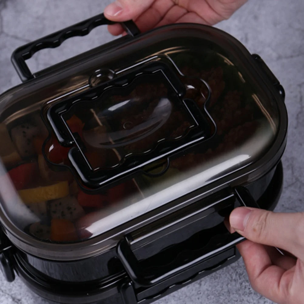 1Pcs Insulation Lunch Box Monolayer Stainless Steel Portable Bento Food Storage Container Leakproof Handle for Office School
1Pcs Insulation Lunch Box Monolayer Stainless Steel Portable Bento Food Storage Container Leakproof Handle for Office School