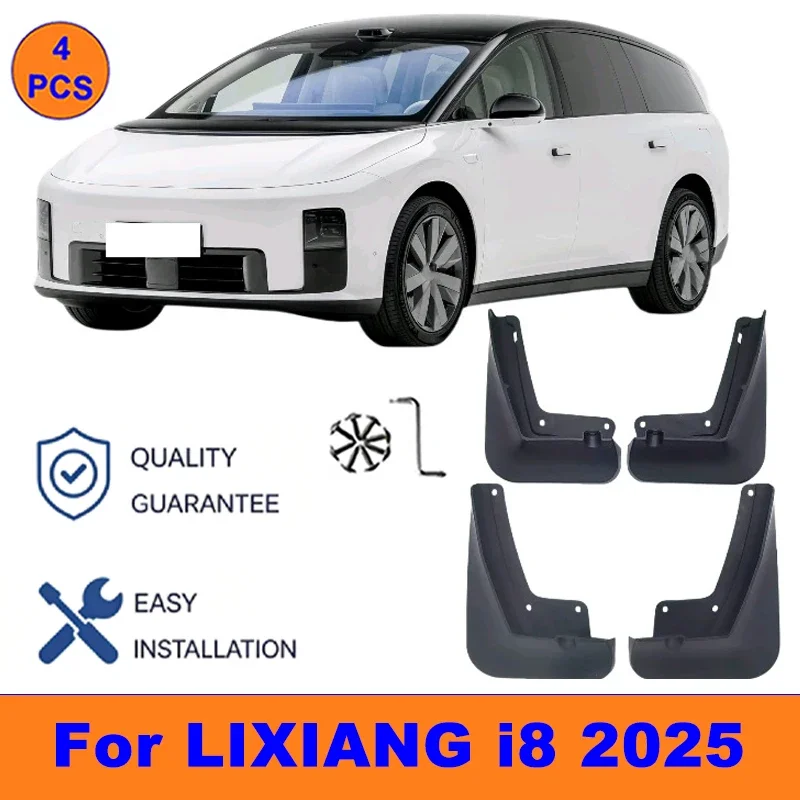 4Pcs Mud Flaps For LIXIANG i8 2025 - Splash Guards Front&Rear Wheel Fender Mudguards Car Exterior Protection Accessories
4Pcs Mud Flaps For LIXIANG i8 2025 - Splash Guards Front&Rear Wheel Fender Mudguards Car Exterior Protection Accessories