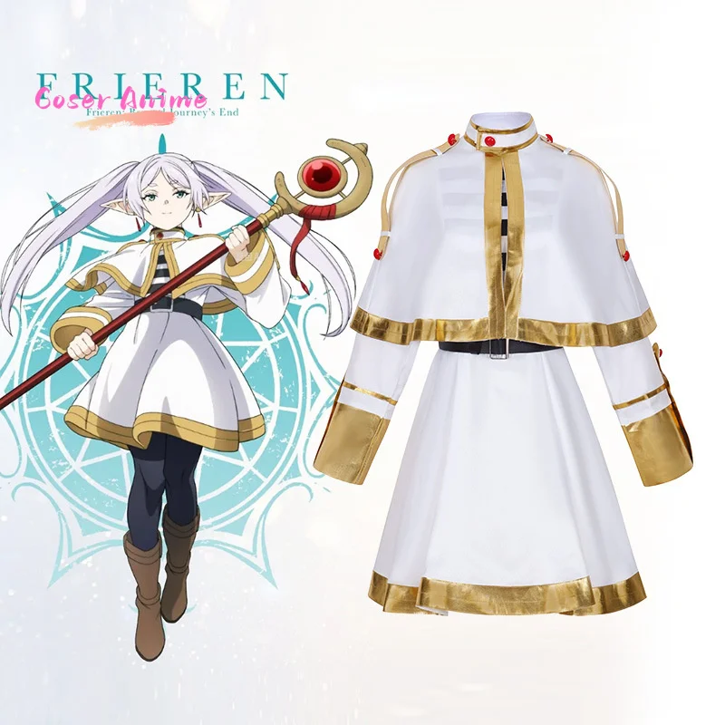 Game Frieren: Beyond Journey's End Frieren Cosplay Costume Uniform Halloween Party for Women Men Carnival Props
Game Frieren: Beyond Journey's End Frieren Cosplay Costume Uniform Halloween Party for Women Men Carnival Props