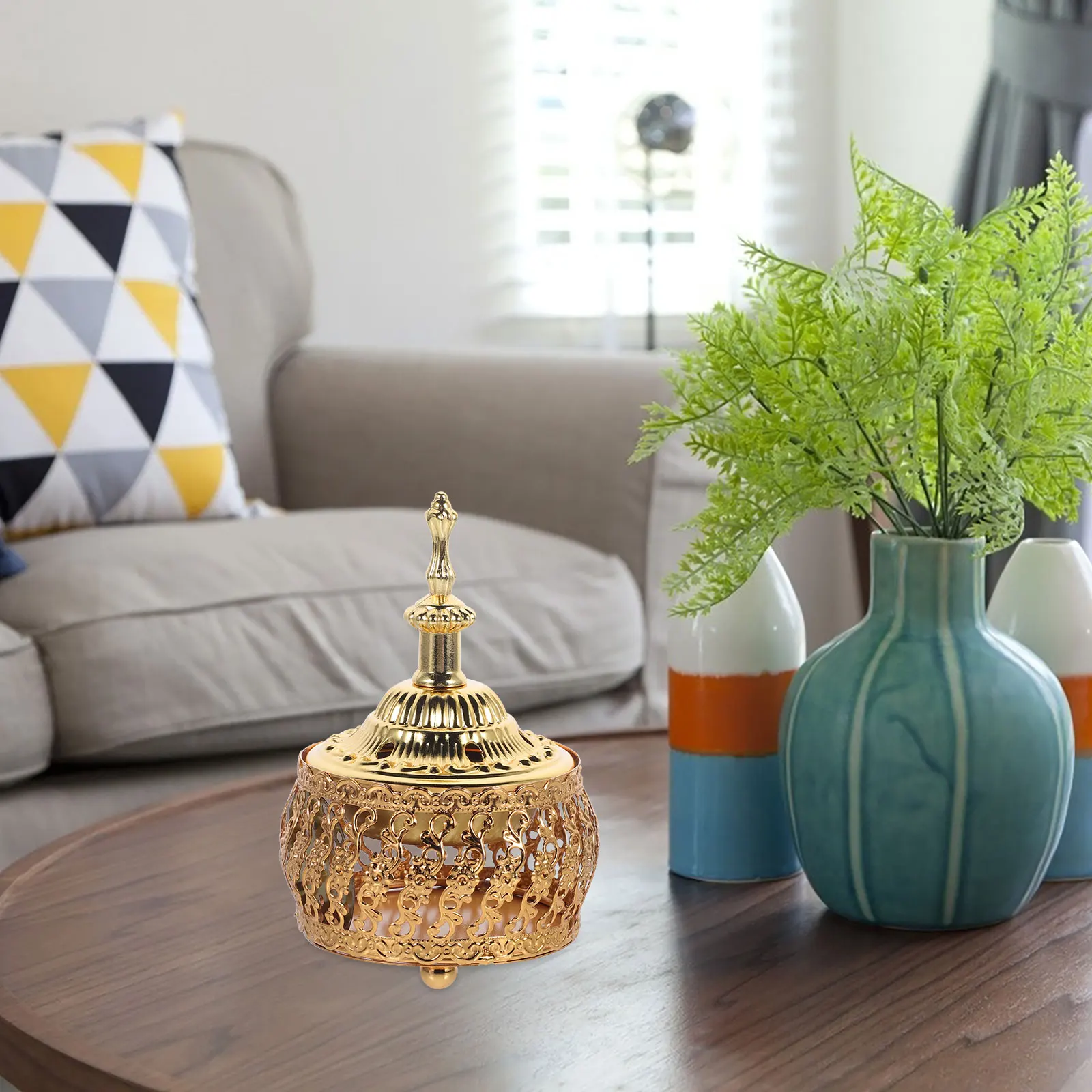 Incense Burner naments Metal Censer Cone Holder Desktop Tabletop Aromatherapy Home Gifts Strong Craftsmanship Long Serving Life
Incense Burner naments Metal Censer Cone Holder Desktop Tabletop Aromatherapy Home Gifts Strong Craftsmanship Long Serving Life
