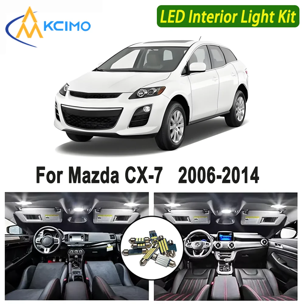 Kcimo LED For Mazda CX-7 (2006-2014) Premium Bright LED Interior Dome Map Trunk Light Kit Car Led Lamps Canbus Car LED Lights
Kcimo LED For Mazda CX-7 (2006-2014) Premium Bright LED Interior Dome Map Trunk Light Kit Car Led Lamps Canbus Car LED Lights