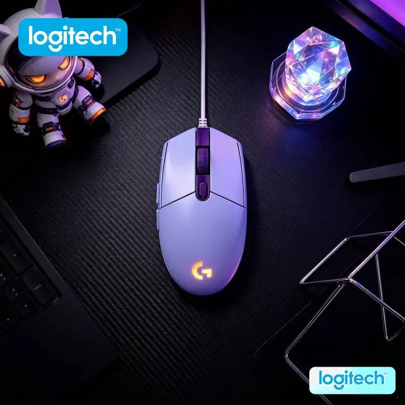 Logitech G102 Gaming Mouse HERO Sensor 1000Hz Polling Lightweight Design RGB Lighting for PC Mac Gaming Laptops
Logitech G102 Gaming Mouse HERO Sensor 1000Hz Polling Lightweight Design RGB Lighting for PC Mac Gaming Laptops