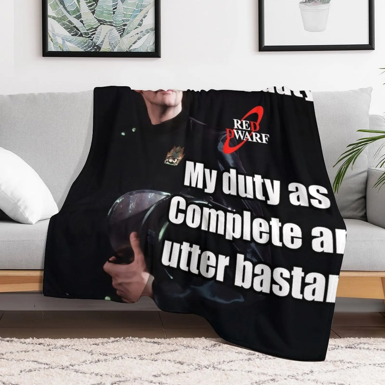 Rimmer - Its My Duty Throw Blanket Flannel Fabric For Baby heavy to sleep Blankets
Rimmer - Its My Duty Throw Blanket Flannel Fabric For Baby heavy to sleep Blankets