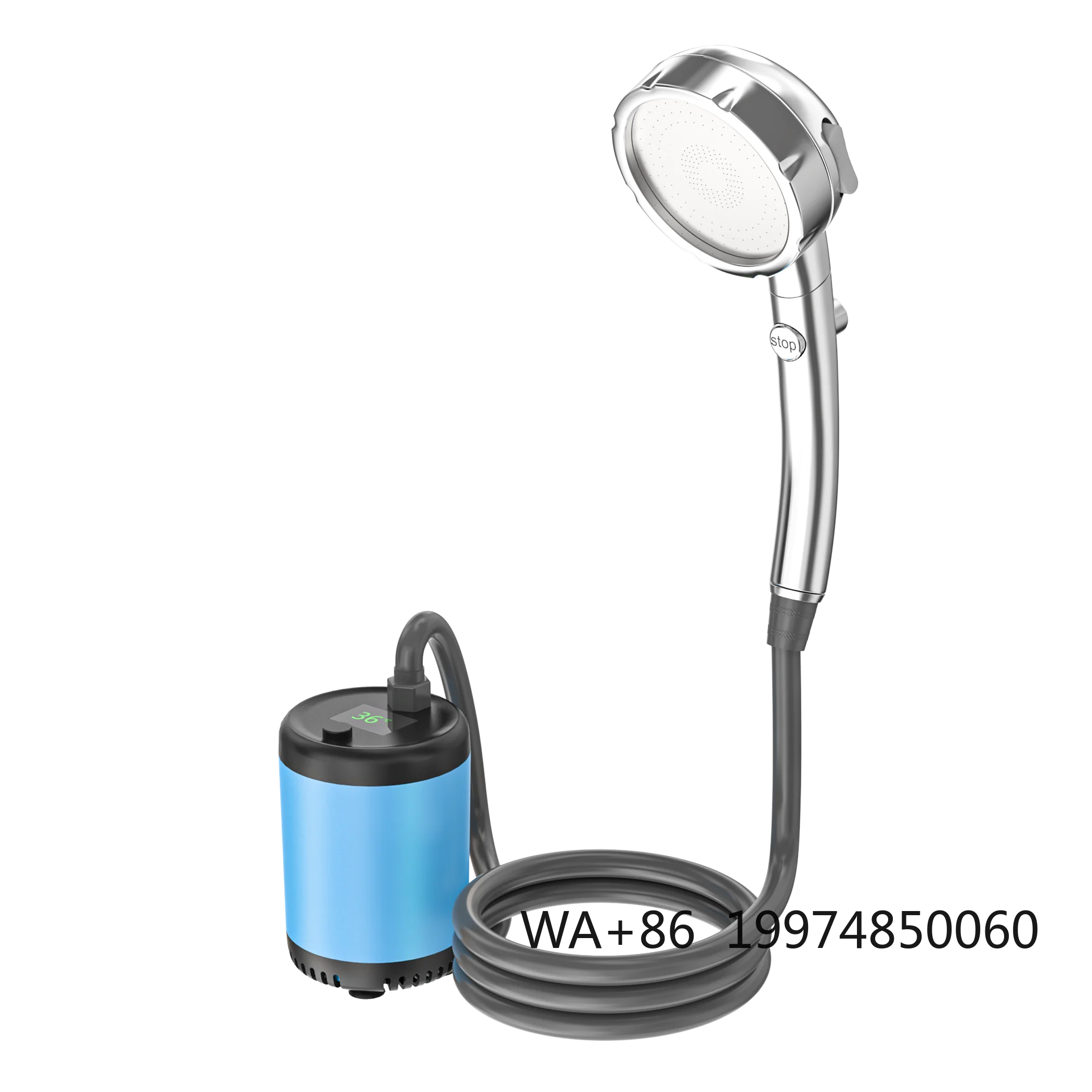 Portable 7800mAh Rechargeable Battery Pump Camping Shower for Travel Hiking Car Wash Pet Bathing-Garden
Portable 7800mAh Rechargeable Battery Pump Camping Shower for Travel Hiking Car Wash Pet Bathing-Garden