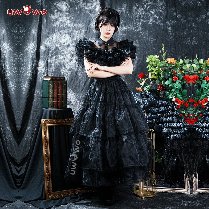 LAST BATCH UWOWO Wednesday Addams Cosplay Women Halloween Costume Rave‘N Dance Black Gothic Prom Dress Cosplay Outfits Costumes
LAST BATCH UWOWO Wednesday Addams Cosplay Women Halloween Costume Rave‘N Dance Black Gothic Prom Dress Cosplay Outfits Costumes