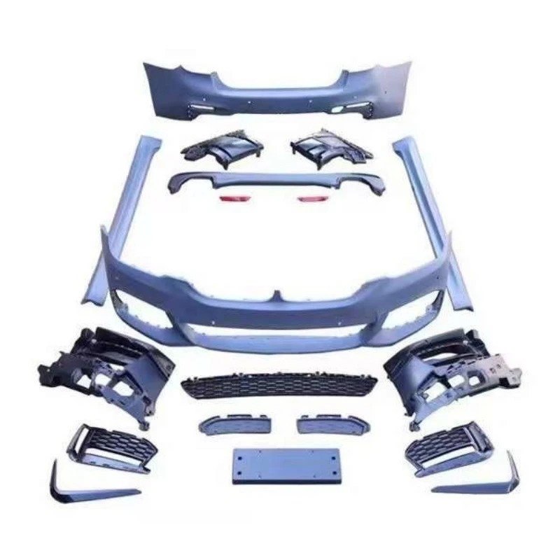 Suitable for 5 Series G30 bumper MT style body kit G38 modification 2018-2023 models
Suitable for 5 Series G30 bumper MT style body kit G38 modification 2018-2023 models