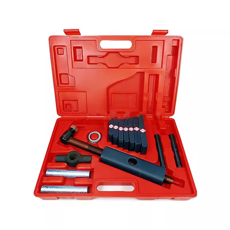 Hydraulic Liner Puller 45T Manual Hydraulic Cylinder Liner Puller Kit w/7 Steel Plates & 2 Pipes for Single Cylinder Engine
Hydraulic Liner Puller 45T Manual Hydraulic Cylinder Liner Puller Kit w/7 Steel Plates & 2 Pipes for Single Cylinder Engine