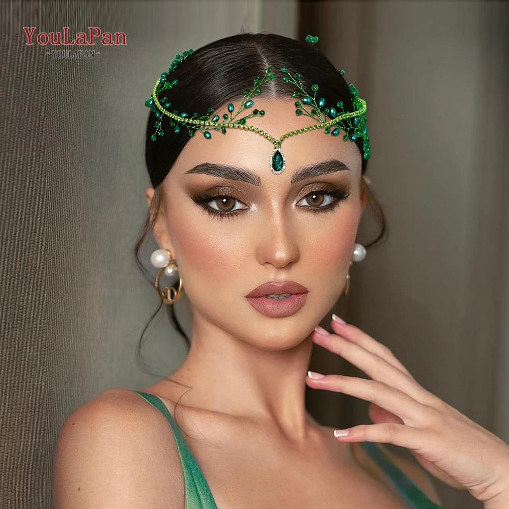 YouLaPan Rhinestone Forehead with Comb Women Shining Headdress Pearl Bridal Wedding Hair Ornament Bride Crystal Head Chain HP592
YouLaPan Rhinestone Forehead with Comb Women Shining Headdress Pearl Bridal Wedding Hair Ornament Bride Crystal Head Chain HP592