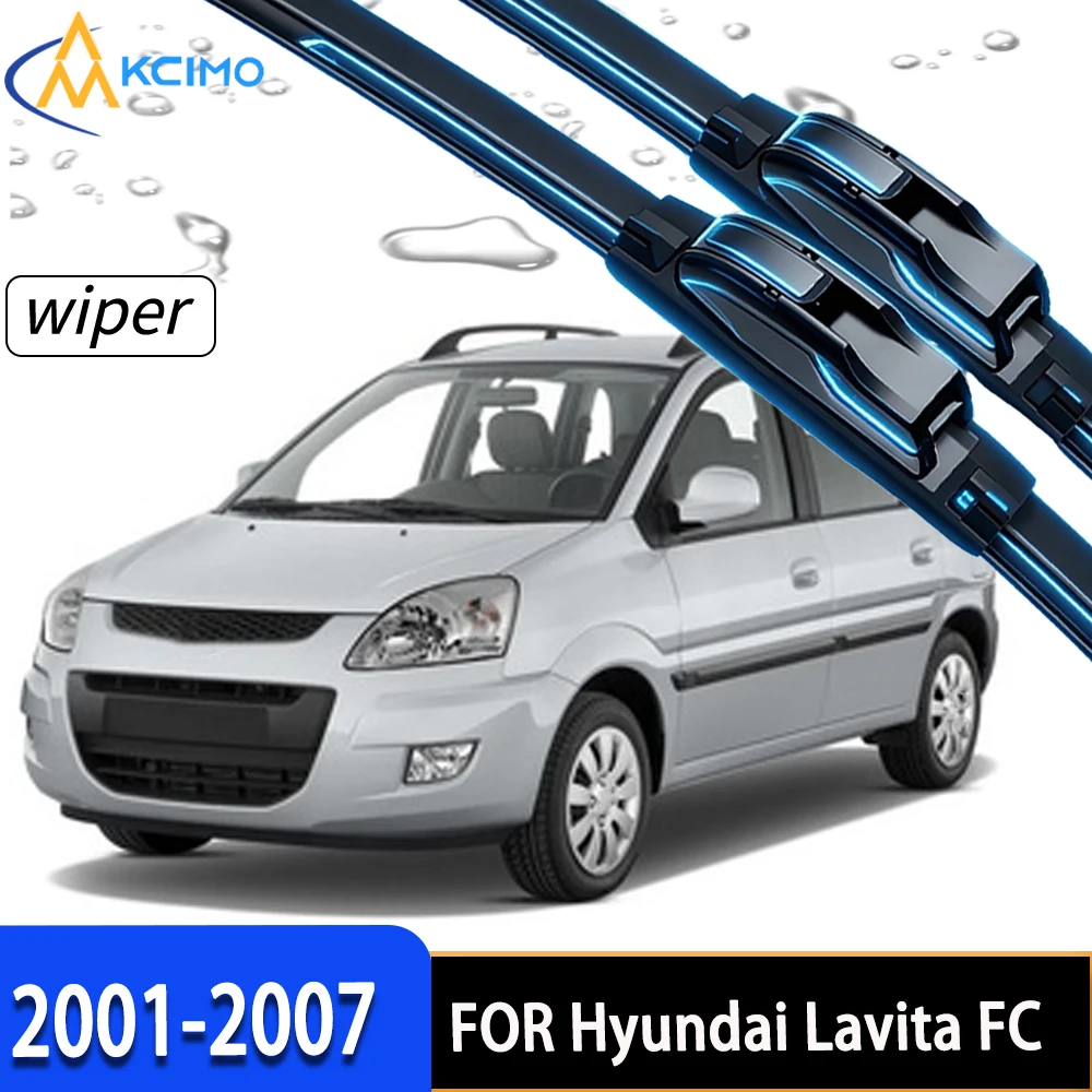 2Pcs Front Windshield Wiper Blades For Hyundai Lavita FC 2001-2007, High-Density Rubber Stable Wiping Direct Replacement
2Pcs Front Windshield Wiper Blades For Hyundai Lavita FC 2001-2007, High-Density Rubber Stable Wiping Direct Replacement