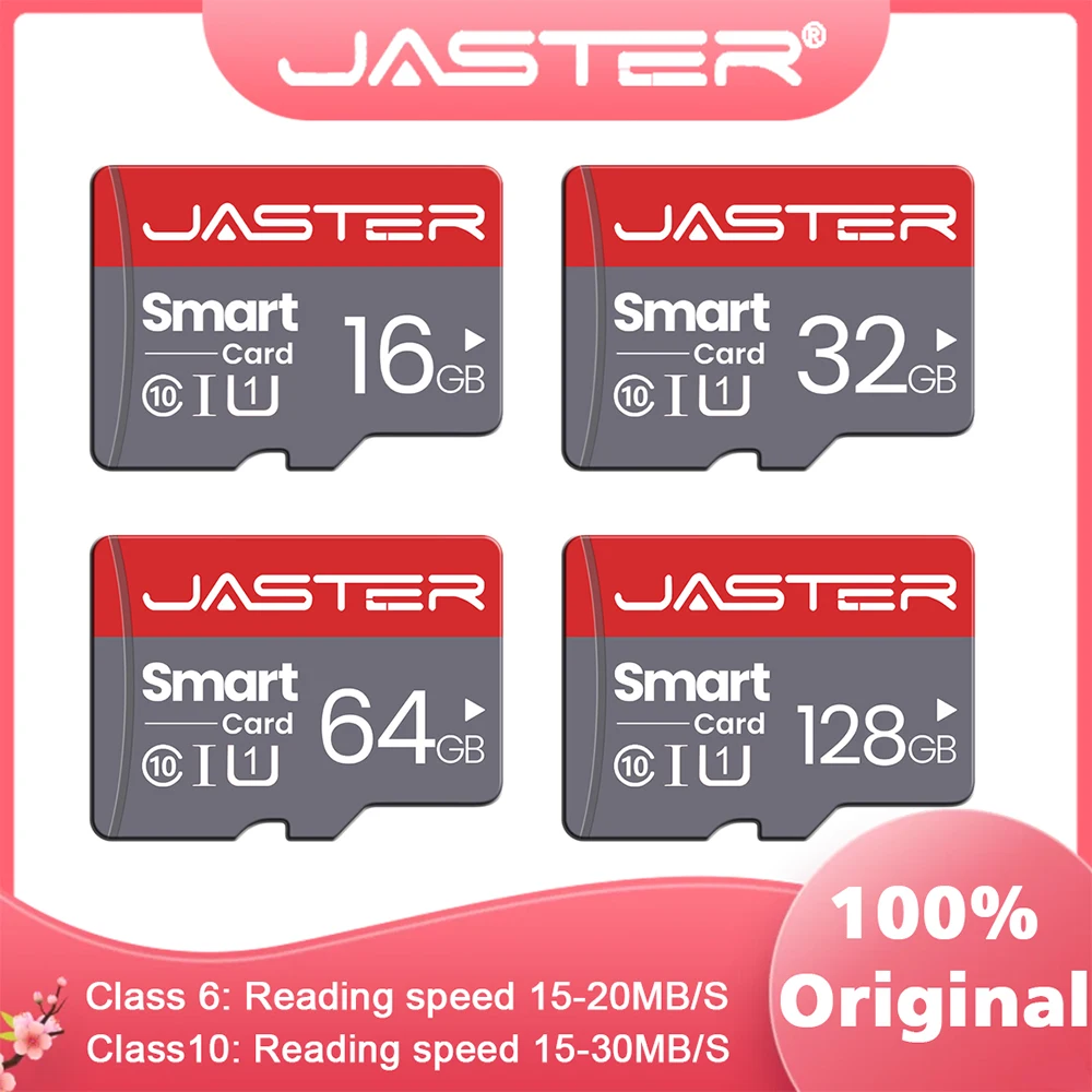 JASTER Original Class 10 memory card 256GB 128GB 4K HD Camera sd card 64GB 32GB cartao de memoria mini TF Card For smartphone
JASTER Original Class 10 memory card 256GB 128GB 4K HD Camera sd card 64GB 32GB cartao de memoria mini TF Card For smartphone