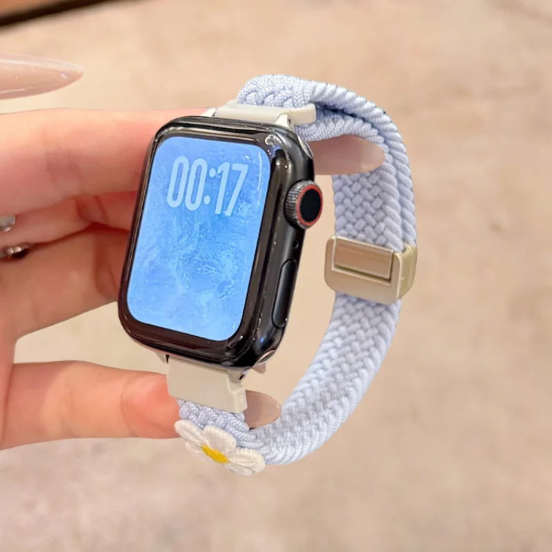 Стильный ремешок для часов, совместимый с iWatch 38 мм, 40 мм, 41 мм, 42 мм, 44 мм, 45 мм и 49 мм.
Стильный ремешок для часов, совместимый с iWatch 38 мм, 40 мм, 41 мм, 42 мм, 44 мм, 45 мм и 49 мм.
