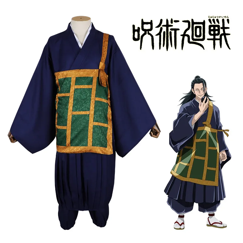 Suguru Geto Cosplay Costume Black Blue kimono School Uniform Anime Clothe Halloween Costumes For Women Man attack On Titan
Suguru Geto Cosplay Costume Black Blue kimono School Uniform Anime Clothe Halloween Costumes For Women Man attack On Titan