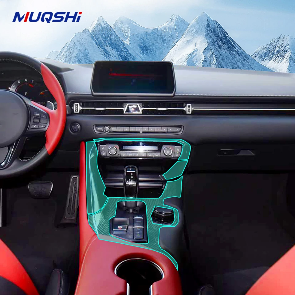 Car Interior Paint protection Film For Toyota Supra GR 2020-2025 2024 Anti-Scratch Sticker Gear Panel Decoration Smoked Matte
Car Interior Paint protection Film For Toyota Supra GR 2020-2025 2024 Anti-Scratch Sticker Gear Panel Decoration Smoked Matte