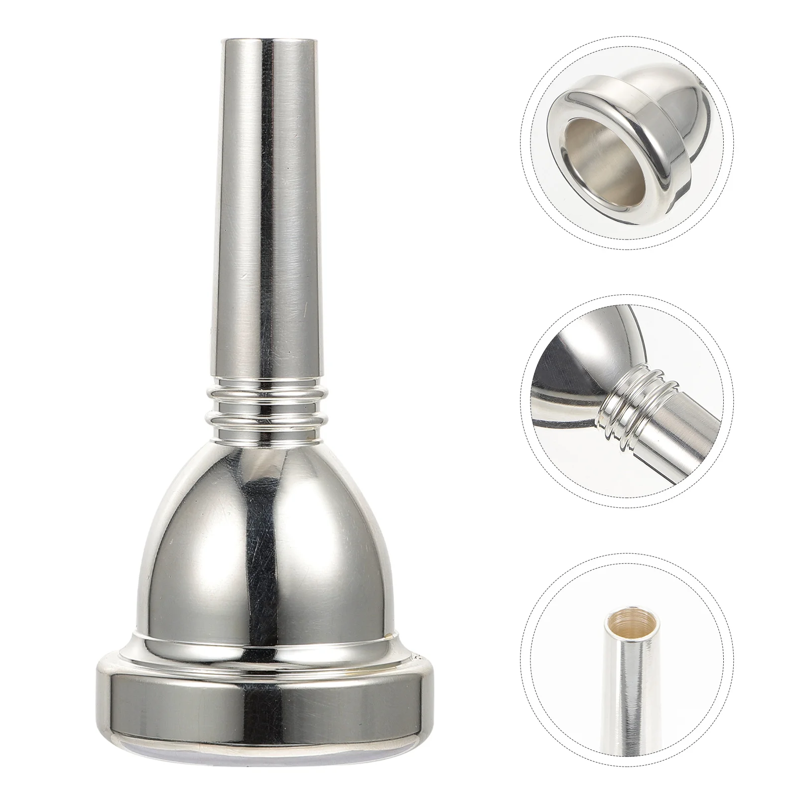 Musical Instruments Alto Trombone Mouthpiece Part Tool 8X38X38CM Replacement Supply Silver
Musical Instruments Alto Trombone Mouthpiece Part Tool 8X38X38CM Replacement Supply Silver