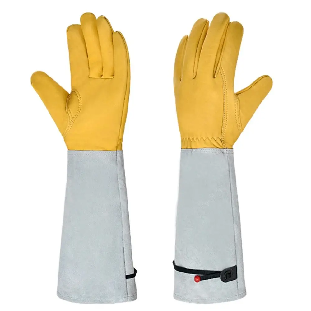 Long-sleeved Thorn Proof Gardening Gloves Breathable Safety Rose Pruning Gloves Wear-resistant Adjustable Cuff Work Gloves
Long-sleeved Thorn Proof Gardening Gloves Breathable Safety Rose Pruning Gloves Wear-resistant Adjustable Cuff Work Gloves