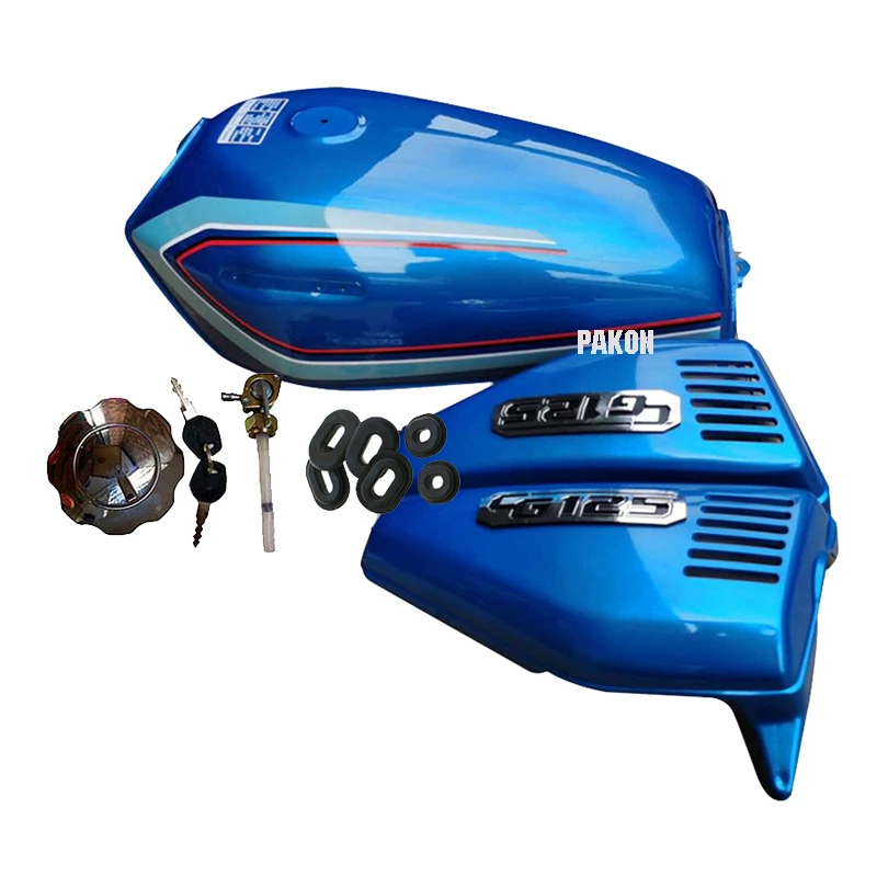 Motorcycle Fuel Tank for Honda Qjmotor Haojin Loncin Lifan Haojue for CG125 DY125 LX125 HJ125 Petro Box Set With Switch/Cap/Tap
Motorcycle Fuel Tank for Honda Qjmotor Haojin Loncin Lifan Haojue for CG125 DY125 LX125 HJ125 Petro Box Set With Switch/Cap/Tap