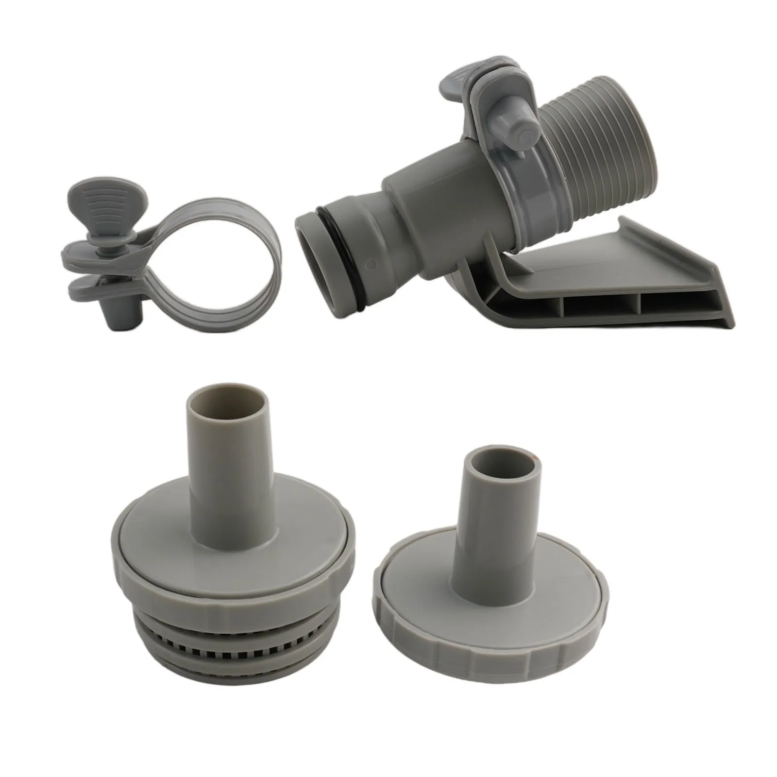 Above Ground Swimming Pool Water Jet Connector Replacement Part Kit With Strainers Nozzles Plug 1.25in Fittings For Intex 25022E
Above Ground Swimming Pool Water Jet Connector Replacement Part Kit With Strainers Nozzles Plug 1.25in Fittings For Intex 25022E