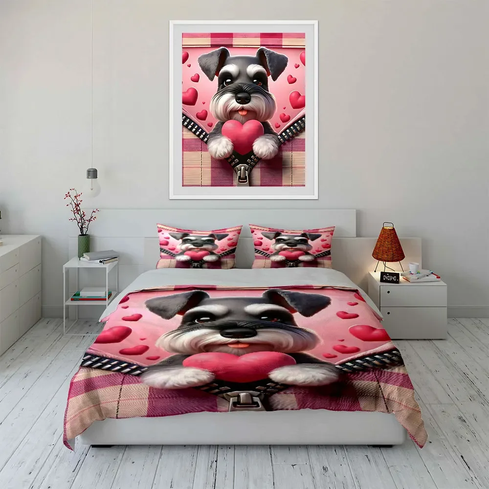 Cute Dog Lover Gift Set Multiple sizes kid's and adults' bedroom Exquisite 3PC bedding set, gift
Cute Dog Lover Gift Set Multiple sizes kid's and adults' bedroom Exquisite 3PC bedding set, gift