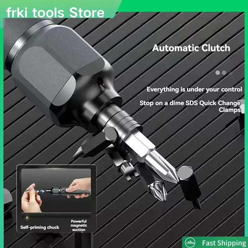 Electric Hand Drill Mini Cordless Electric Screwdriver Rechargeable Kitchen Drill Multifunctional-A79G
Electric Hand Drill Mini Cordless Electric Screwdriver Rechargeable Kitchen Drill Multifunctional-A79G