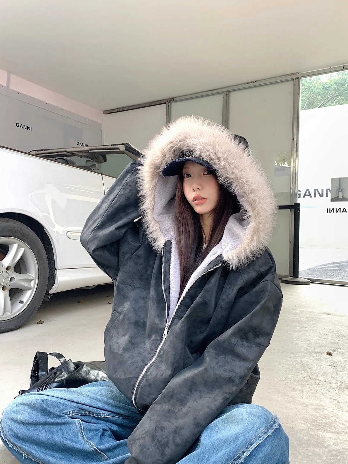 Kokori Fce Lined Thiened Hooded Suede Cotton Jaet Women Spring New Sle Warm Coat Outerwear Korean Sle Loose Fit
Kokori Fce Lined Thiened Hooded Suede Cotton Jaet Women Spring New Sle Warm Coat Outerwear Korean Sle Loose Fit