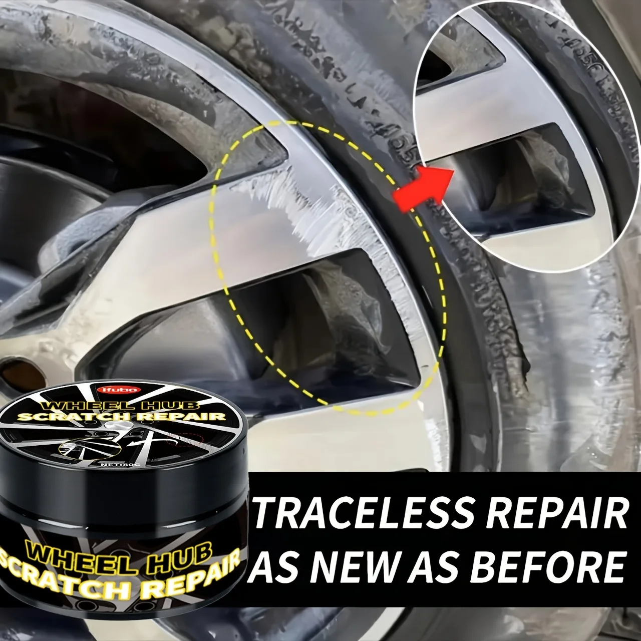 Универсальный комплект для улучшения блеска Hub: ремонт царапин на ободе из сплава 80 г с полировальной губкой
Универсальный комплект для улучшения блеска Hub: ремонт царапин на ободе из сплава 80 г с полировальной губкой