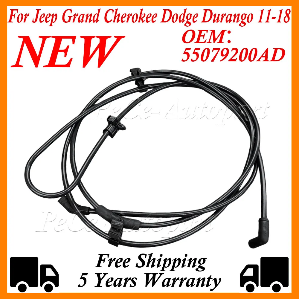 1pc Car Windshield Washer Hose 55079200AD, 55079200AB for DODGE DURANGO 2011-2018 For JEEP GRAND CHEROKEE 2011-2018
1pc Car Windshield Washer Hose 55079200AD, 55079200AB for DODGE DURANGO 2011-2018 For JEEP GRAND CHEROKEE 2011-2018