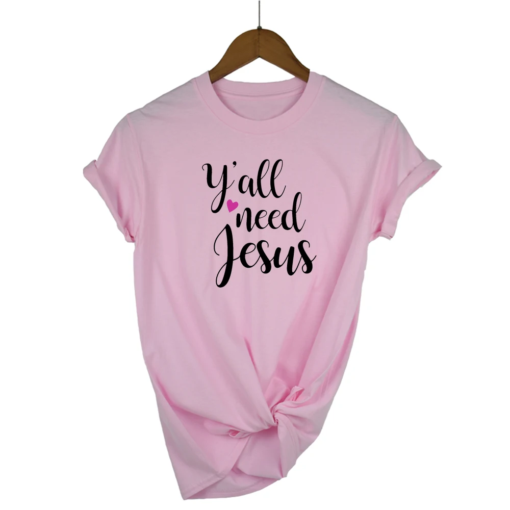 y'all Need Jesus Letters Print Women Tshirt Cotton Casual Funny T Shirt For Lady Girl Top Tee Hipster Drop Ship
y'all Need Jesus Letters Print Women Tshirt Cotton Casual Funny T Shirt For Lady Girl Top Tee Hipster Drop Ship