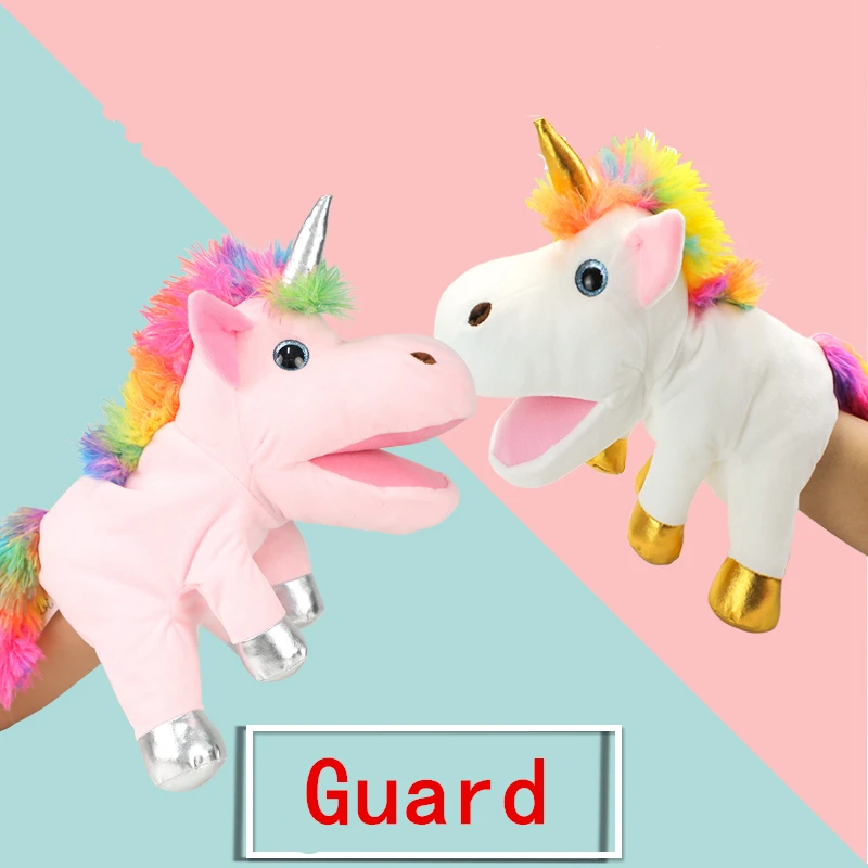Nice Unicorn Hand Puppet Plush Doll Stuffed Animal Soft Figurine Kids Educational Kindergarten Toy Gift For Children Birthday
Nice Unicorn Hand Puppet Plush Doll Stuffed Animal Soft Figurine Kids Educational Kindergarten Toy Gift For Children Birthday