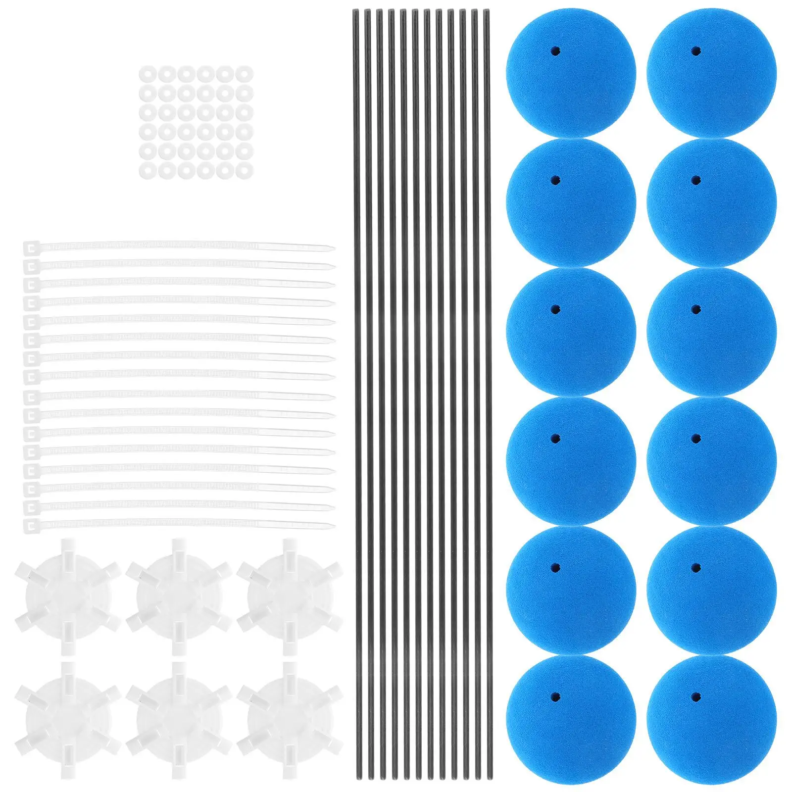 3 Sets Aircraft Helicopter Training Blue Frame Sponge Ball Kit L Gear Blades Foam Props Accessories Remote Control
3 Sets Aircraft Helicopter Training Blue Frame Sponge Ball Kit L Gear Blades Foam Props Accessories Remote Control