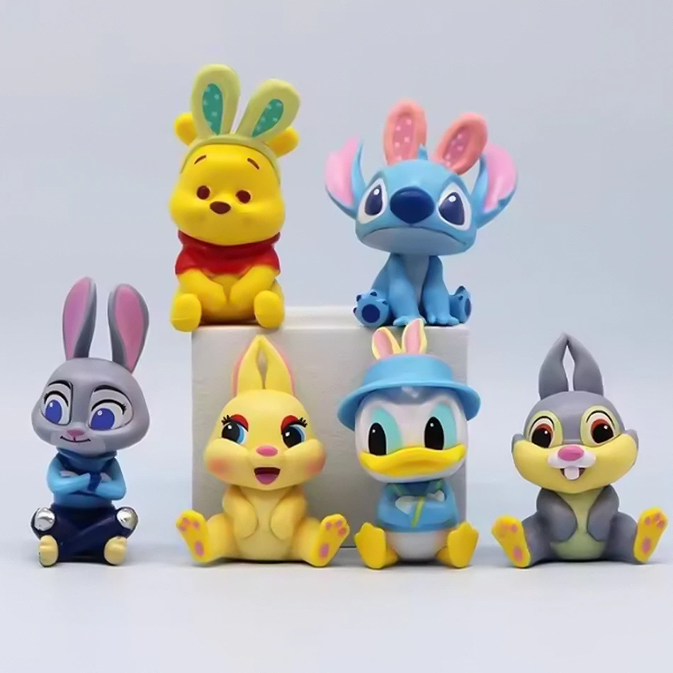 Фигурки Диснея: Винни-Пух и Стич, мультяшные детские модели из ПВХ, куклы, украшения для торта на день рождения, аксессуары, подарки для детей
Фигурки Диснея: Винни-Пух и Стич, мультяшные детские модели из ПВХ, куклы, украшения для торта на день рождения, аксессуары, подарки для детей