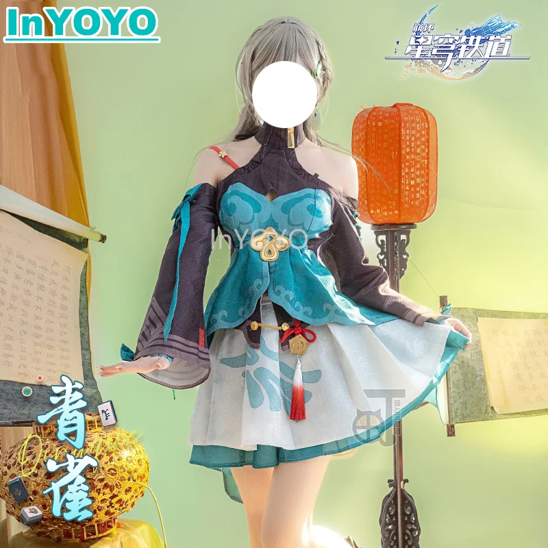 Костюм для косплея InYOYO Qingque Honkai: звезда рельс, костюм для игры, ролевая игра, костюм на Хэллоуин для вечеринки для женщин, Новинка
Костюм для косплея InYOYO Qingque Honkai: звезда рельс, костюм для игры, ролевая игра, костюм на Хэллоуин для вечеринки для женщин, Новинка