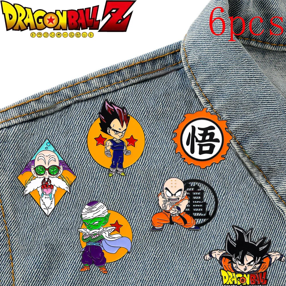 11set Anime Dragon Ball Enamel Pins Son Goku Krillin Piccolo Cartoon Brooch Clothes Badge Accessories Backpack Pin Decoration
11set Anime Dragon Ball Enamel Pins Son Goku Krillin Piccolo Cartoon Brooch Clothes Badge Accessories Backpack Pin Decoration