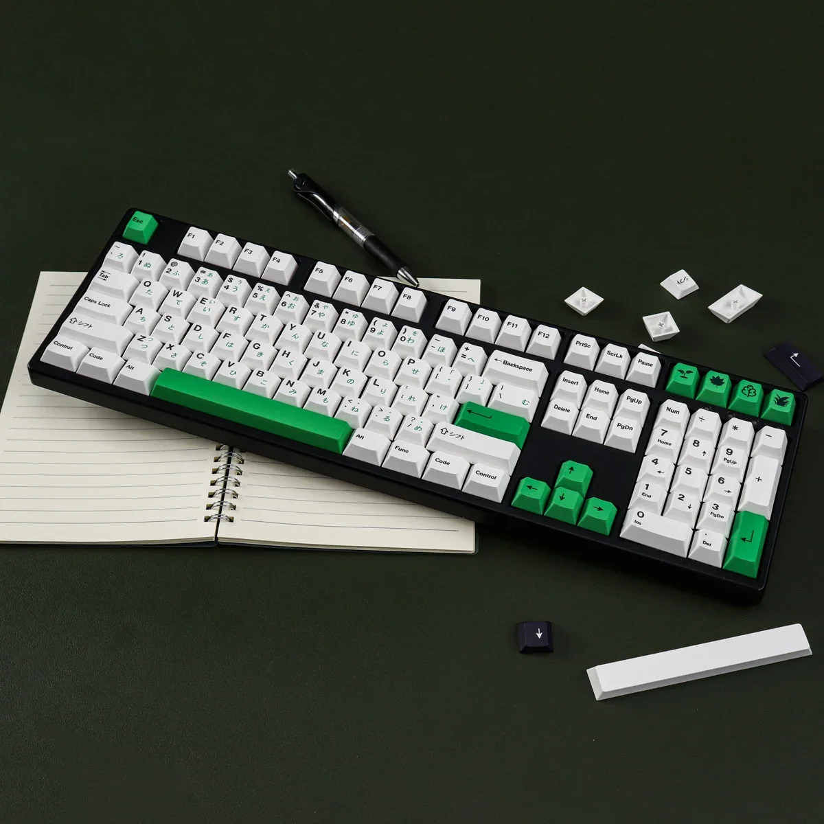 Grassland Keycap Green PBT Sublimation 143 Keys Cherry Original Factory Highly Adaptable Mechanical Keyboard 64/87/980
Grassland Keycap Green PBT Sublimation 143 Keys Cherry Original Factory Highly Adaptable Mechanical Keyboard 64/87/980