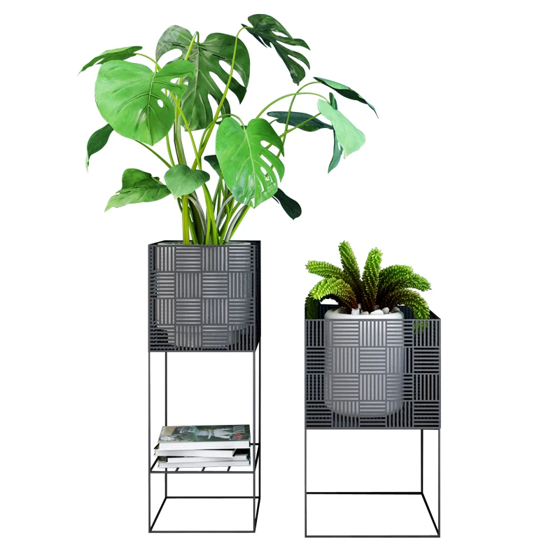 Nordic iron flower rack balcony living room indoor floor-standing simple double-layer creative corner flower pot pot flower stan
Nordic iron flower rack balcony living room indoor floor-standing simple double-layer creative corner flower pot pot flower stan
