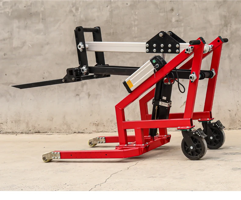 2026 - Jinyanghu 600kg Portable Electric Hydraulic Forklift/Semi-Electric Pallet Stacker (with Bending Arm)
2026 - Jinyanghu 600kg Portable Electric Hydraulic Forklift/Semi-Electric Pallet Stacker (with Bending Arm)