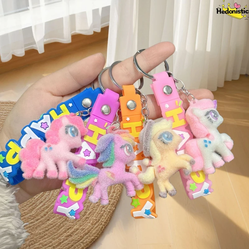 New Cute Cartoon Animal 3d Pony Keychain Couple Backpack Hanging Rope Wallet Car Decoration Exquisite Acg Pendant Christmas Gift
New Cute Cartoon Animal 3d Pony Keychain Couple Backpack Hanging Rope Wallet Car Decoration Exquisite Acg Pendant Christmas Gift