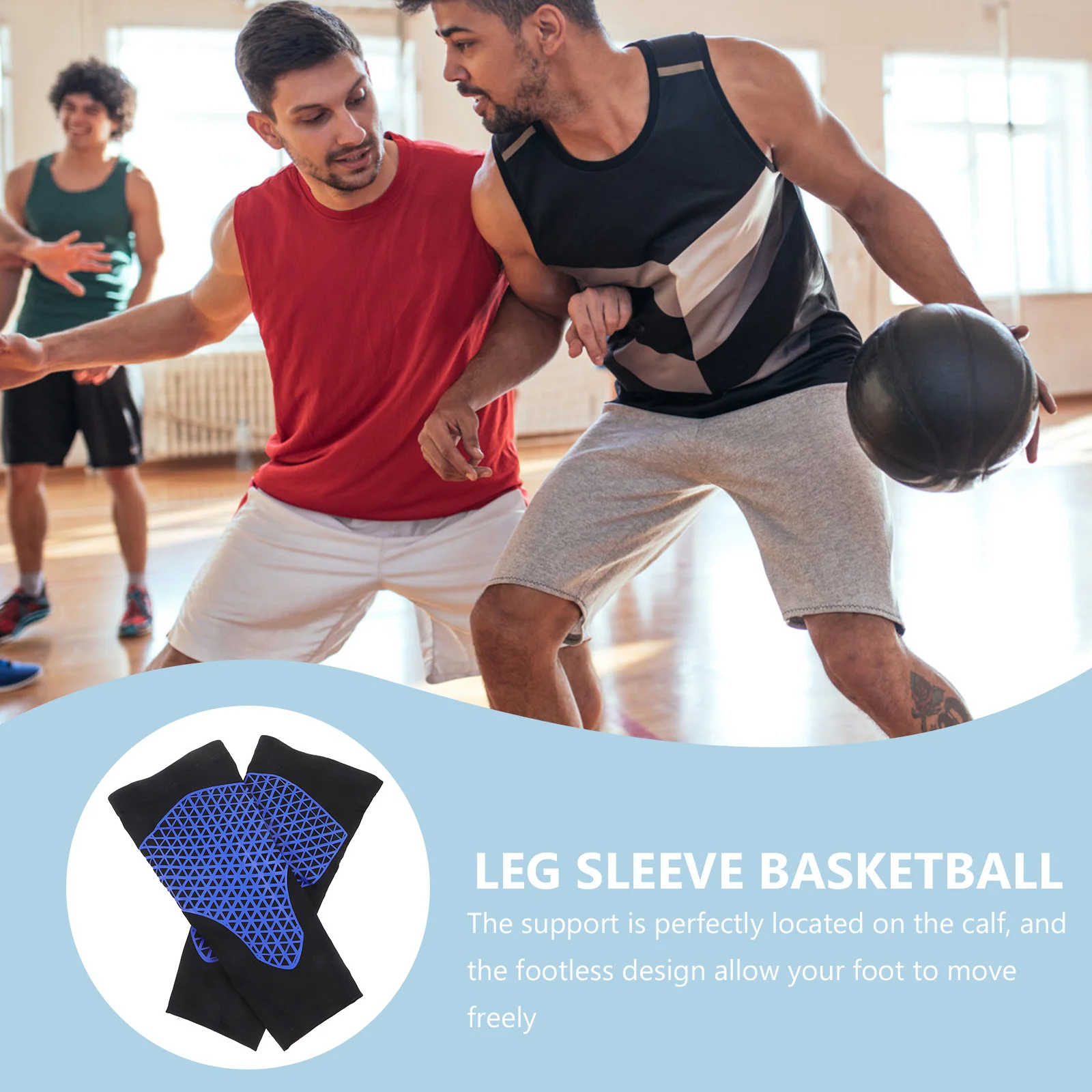 2Pcs Sports Calf Sleeves Elastic Breathable Support Running Leg Warmers Protector for Jogging Fitness Outdoors
2Pcs Sports Calf Sleeves Elastic Breathable Support Running Leg Warmers Protector for Jogging Fitness Outdoors