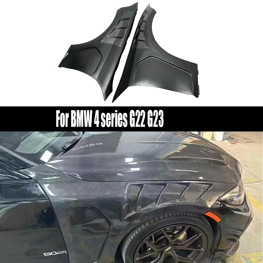 For BMW 4 series G22 G23 Carbon Fiber Fender Bumper Retrofit the replacement Openings leaf plate Car Abody kit
For BMW 4 series G22 G23 Carbon Fiber Fender Bumper Retrofit the replacement Openings leaf plate Car Abody kit