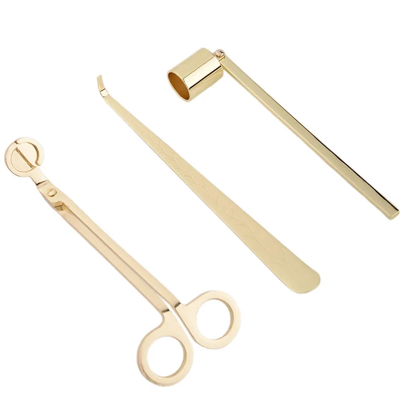 3pcs/set Candle Snuffer Trimmer Hook Stainless Steel Luxury candle scissors Wicks Holder Dipper Home Deco Rose Gold Silver Black
3pcs/set Candle Snuffer Trimmer Hook Stainless Steel Luxury candle scissors Wicks Holder Dipper Home Deco Rose Gold Silver Black
