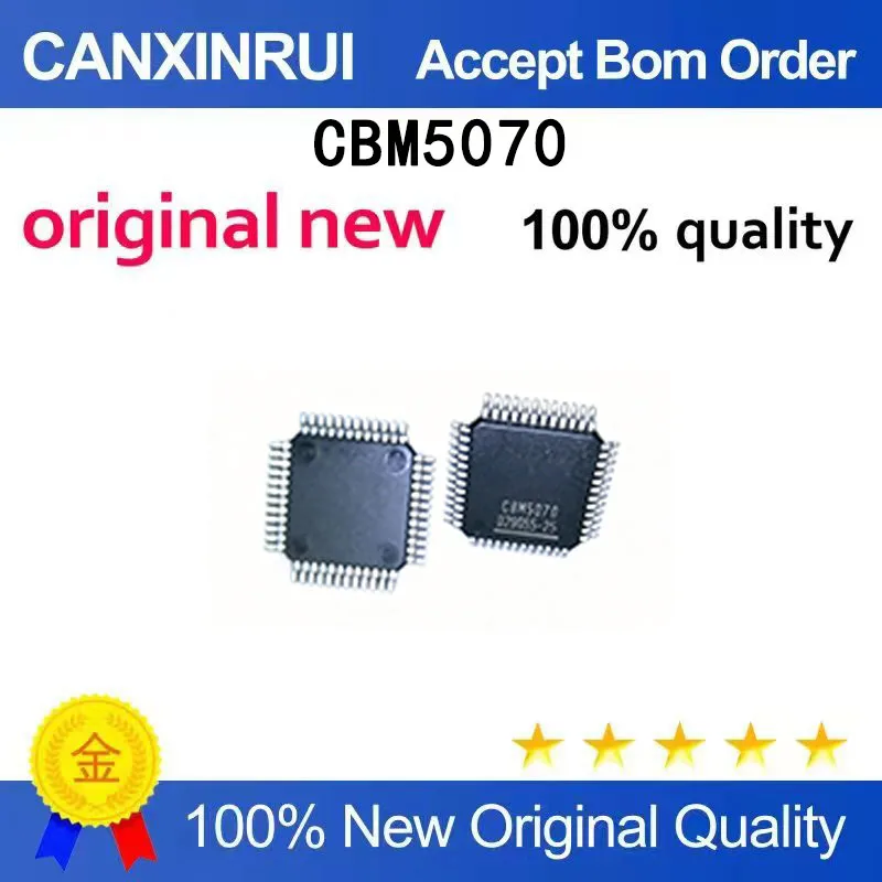(5-100 PCS) CBM5070 C8M5070 QFP-48 microcontroller chip, brand new in stock
(5-100 PCS) CBM5070 C8M5070 QFP-48 microcontroller chip, brand new in stock