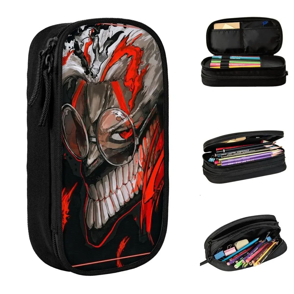Classic Dandadan Manga Black Okarun Pencil Case Pencil Pouch Pen Holder Large Storage Bags School Supplies Cosmetic Stationery
Classic Dandadan Manga Black Okarun Pencil Case Pencil Pouch Pen Holder Large Storage Bags School Supplies Cosmetic Stationery