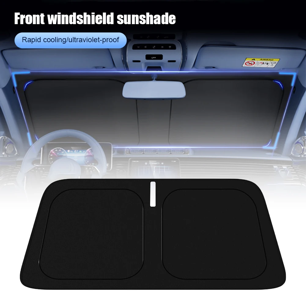Foldable Car Windshield Sun Shade 4 Layers Nano Coating Window Shade Front Windscreen Sunshade UV Protection for Car SUV Truck
Foldable Car Windshield Sun Shade 4 Layers Nano Coating Window Shade Front Windscreen Sunshade UV Protection for Car SUV Truck