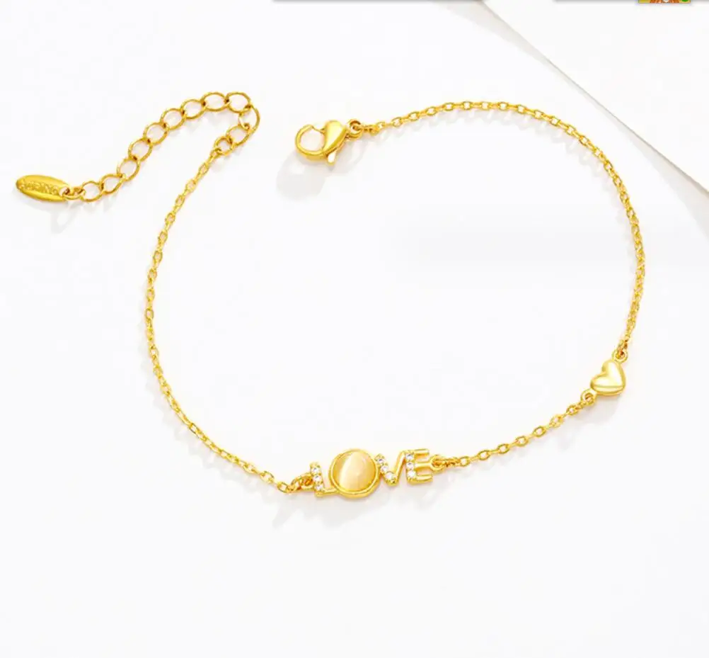 1PC Heart Bracelet Love Couple Family Father Mother Gift for Woman Man Gold Color Trend Fashion Jewelry F1806
1PC Heart Bracelet Love Couple Family Father Mother Gift for Woman Man Gold Color Trend Fashion Jewelry F1806