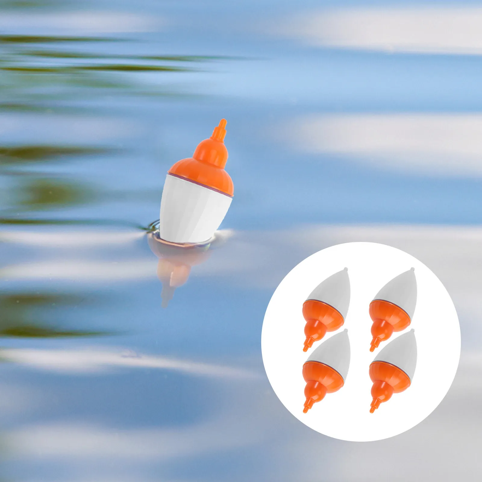 1Set Sea Fishing Sensory Bobbers Round Buoy ABS Material 50G White Darker Than Picture Suspended Bait Floats Fishing
1Set Sea Fishing Sensory Bobbers Round Buoy ABS Material 50G White Darker Than Picture Suspended Bait Floats Fishing