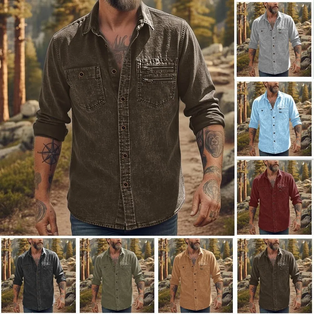 Men's Shirt Cotton Linen Slim Fit Shirts Olive Green Two Pocket Button Down Shirt Long Sleeve Notched Collar Casual Shirt
Men's Shirt Cotton Linen Slim Fit Shirts Olive Green Two Pocket Button Down Shirt Long Sleeve Notched Collar Casual Shirt