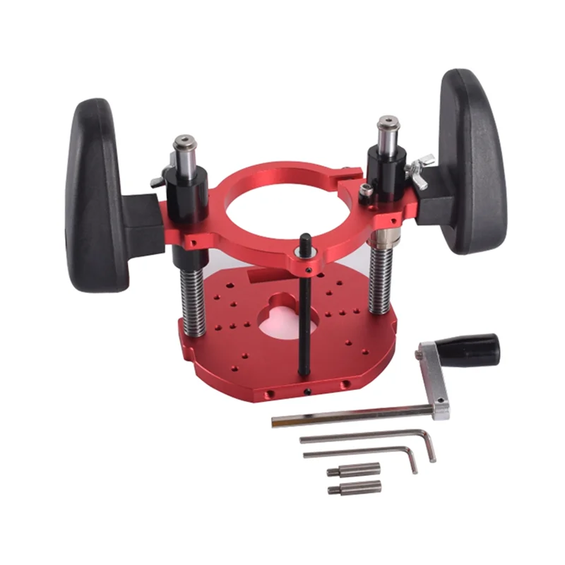HOT-Plate Lift Base Router Lift For Motors Wood Router Working Bench DIY Tools Woodworking Tool Durable Easy Install Easy To Use
HOT-Plate Lift Base Router Lift For Motors Wood Router Working Bench DIY Tools Woodworking Tool Durable Easy Install Easy To Use