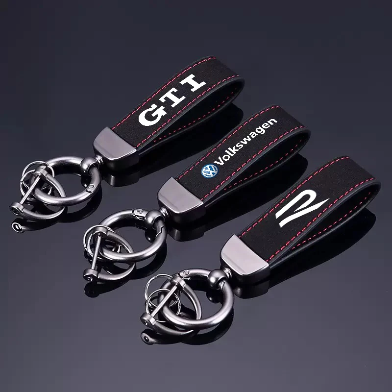 Leather Car Keychain Keyring Pendant Holder Gifts For VW Volkswagen Passat B5 B6 B7 B8 Polo Tiguan Golf Santana Touran GTI MK2
Leather Car Keychain Keyring Pendant Holder Gifts For VW Volkswagen Passat B5 B6 B7 B8 Polo Tiguan Golf Santana Touran GTI MK2