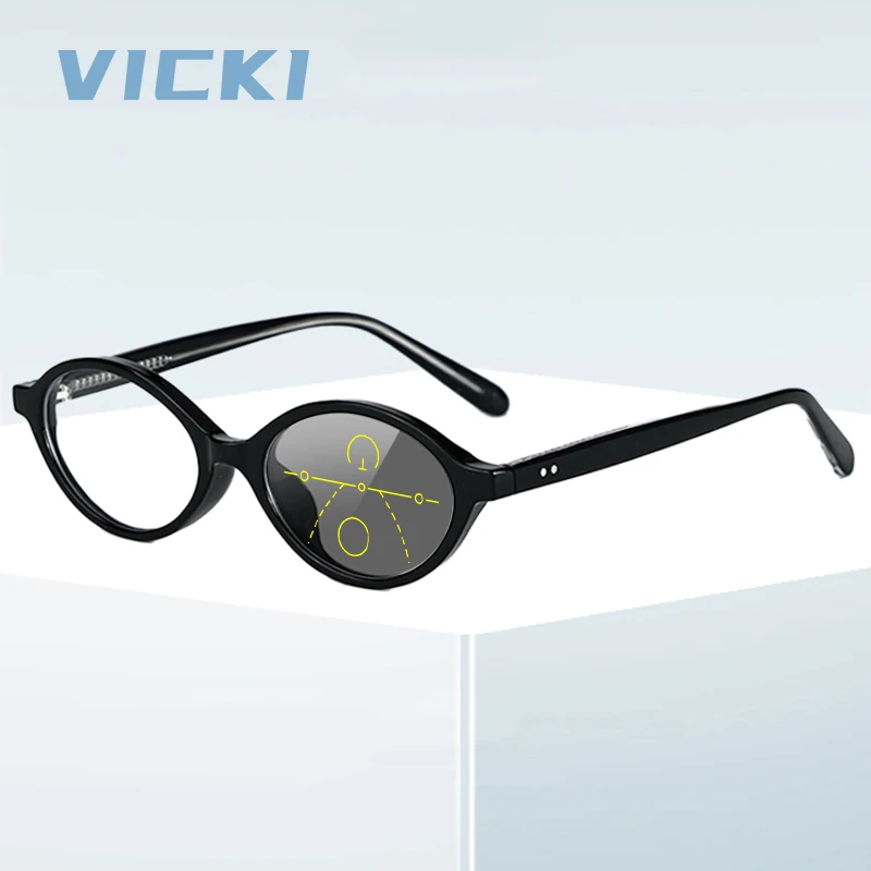 VICKI The Small Oval Frame Ladies' Exquisite Anti-blue Light Glasses Can Be Customized with Prescription Multifocal K9142
VICKI The Small Oval Frame Ladies' Exquisite Anti-blue Light Glasses Can Be Customized with Prescription Multifocal K9142